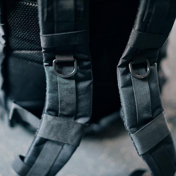 Tactical Black Backpack